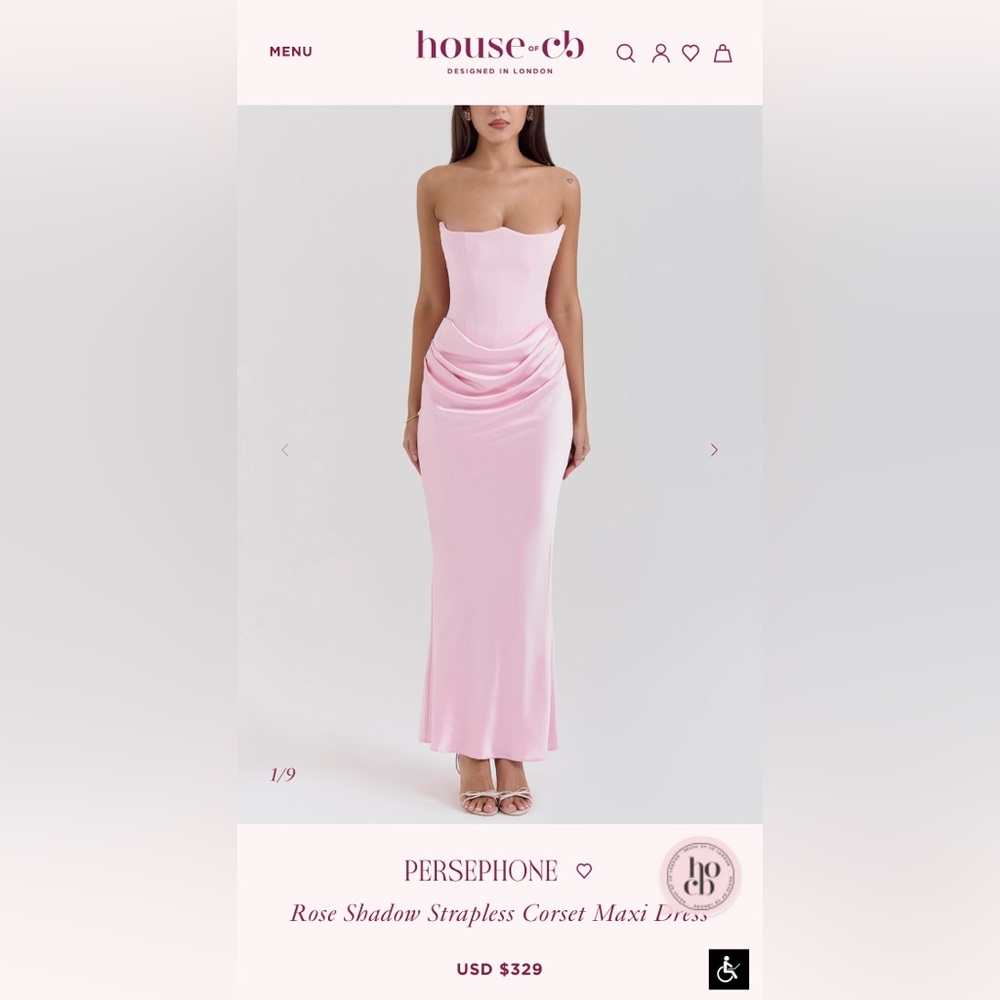 Elegant Pink Sleeveless Dress